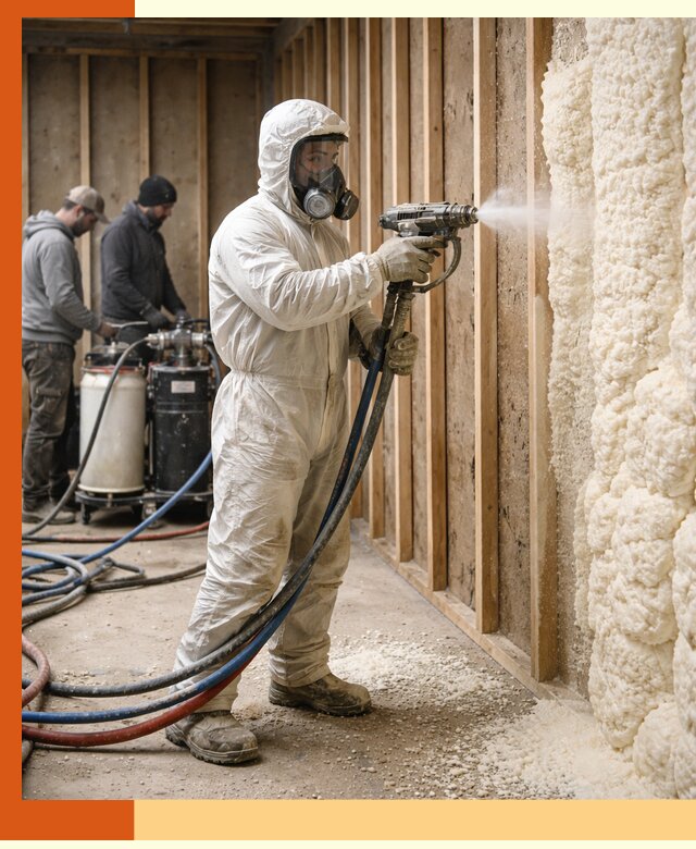 Обучение напылению ППУ: курсы для специалистов в Шуе